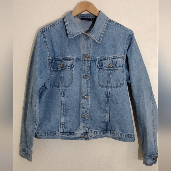 bill blass Jackets & Blazers - Bill Blass Classic Vintage Blue Jean Denim Jacket